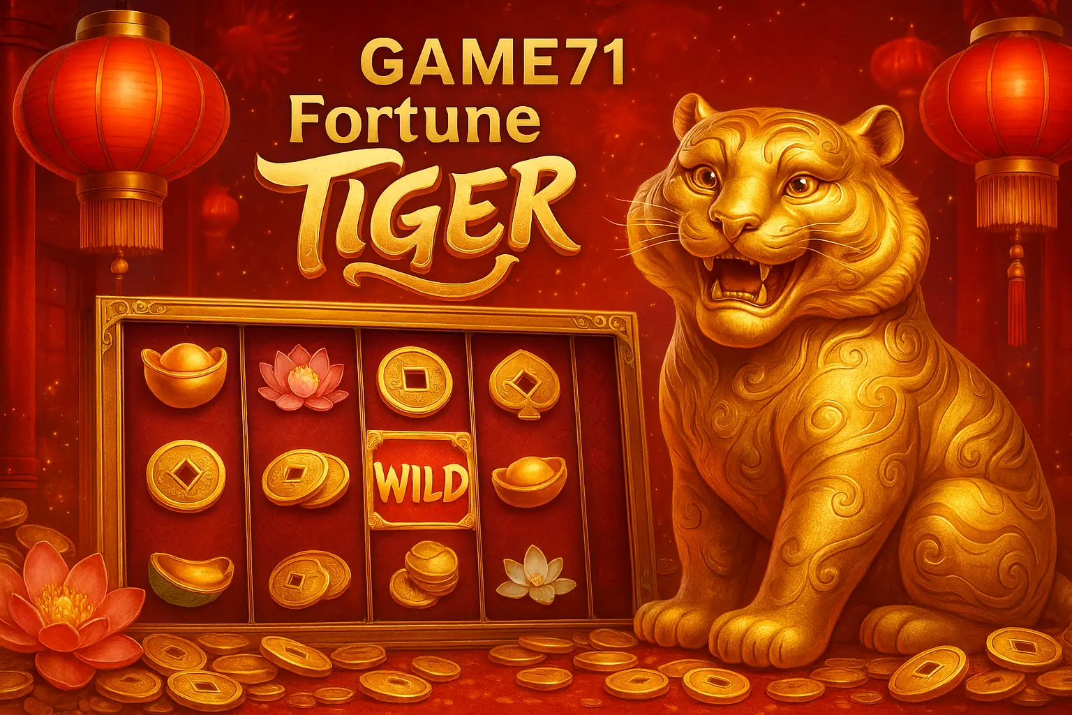 Fortune Tiger é um jogo imperdível no GAME71 Casino