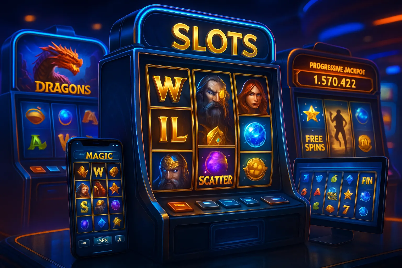 Explore o mundo das slot machines no GAME71 Casino